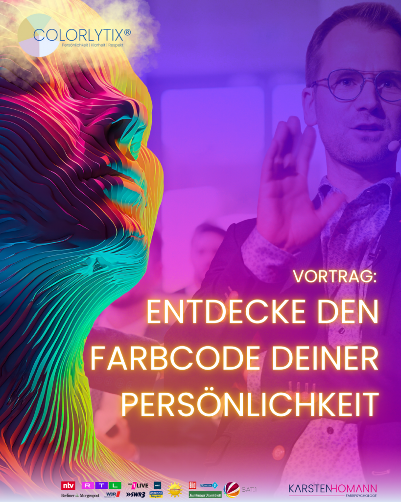 Keynote Speaker Entdecke den Farbcode deiner Persönlichkeit Top 10 Speaker Deutschland