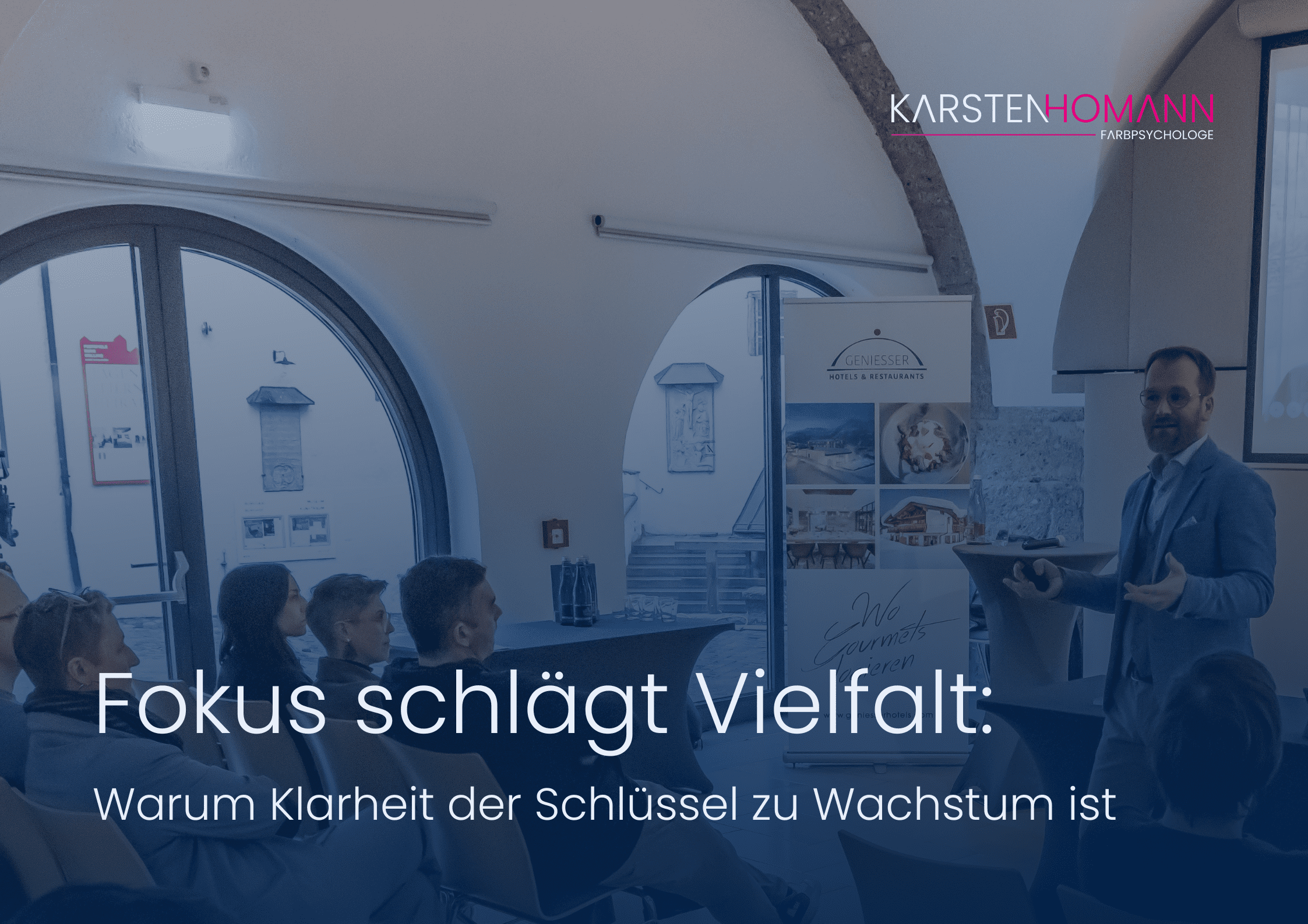 Keynote Speaker Karsten Homann Vortrag Fokus und Klarheit Führung Motivation mentale Gesundheit